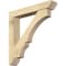 Ekena Millwork Balboa Slat Rough Sawn Bracket w/ Offset Brace, Douglas Fir, 6"W x 34"D x 34"H BKT0604X34X34BOA06RDF - alternate 1